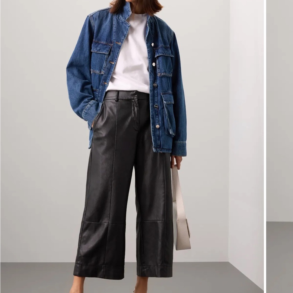 Jason Wu x‎ RTR Faux Leather Trousers